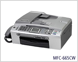Máy in Brother MFC 665CW, Wifi, In, Scan, Copy, Fax, In phun màu