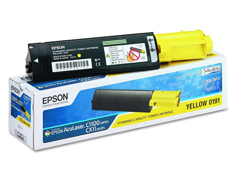 Mực in Epson S050191 Yellow Developer Cartridge - Standard Capacity