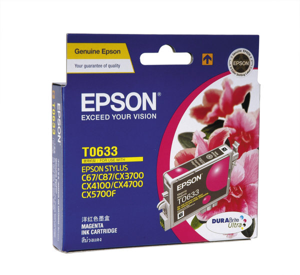 Mực in Epson T063390 Magenta Ink Cartridge (T063390)