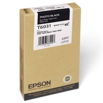 Mực in Epson T603100 Photo Black Cartridge (220ml) (C13T603100)