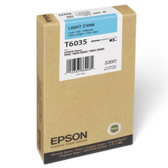 Mực in Epson T6035 Hộp mực Xanh nhạt (220ml) (C13T603500)