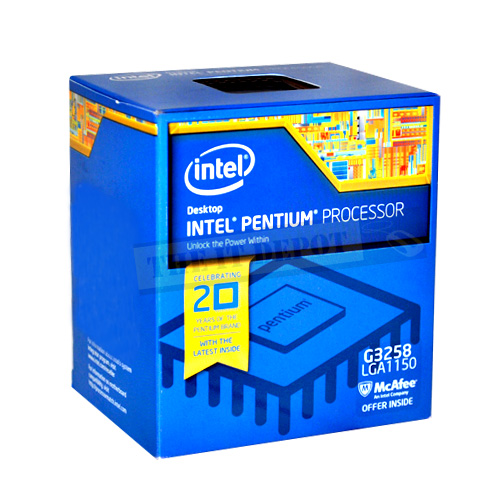 Intel Pentium Processor G3258  (3M Cache, 3.20 GHz)
