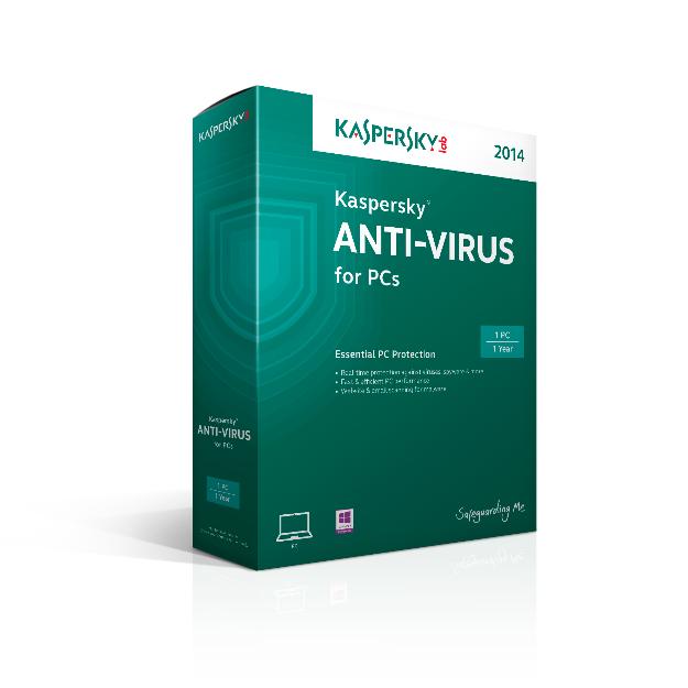Kaspersky Antivirus 2015/1PC
