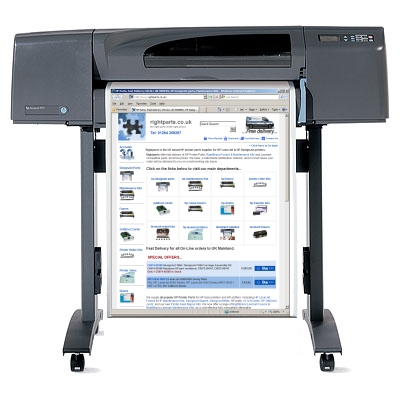 Máy in HP Designjet 800 (24-inch) Printer (C7779B)