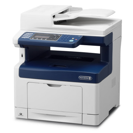 Máy in Xerox DocuPrint M455df, In, Scan, Copy, Fax, Network, Duplex, Laser trắng đen