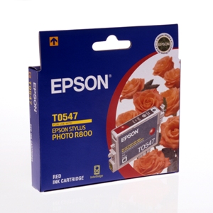 Mực in Epson T0547 - UltraChrome Hi-Gloss - Red Ink Cartridge