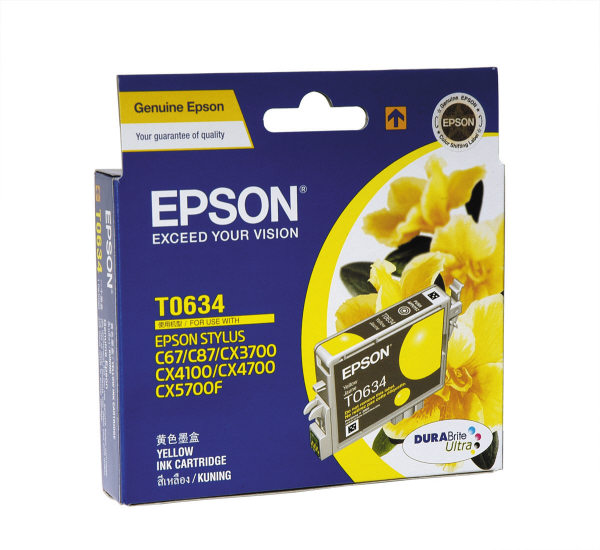 Mực in Epson T063490 Yellow Ink Cartridge (T063490)