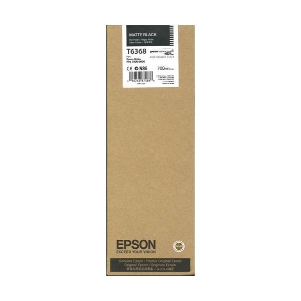 Mực in Epson T6368 Matte Black Ink Cartridge (C13T636800)