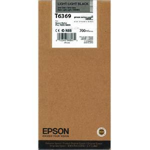 Mực in Epson T6369 Light Light Black ink cartridge (C13T636900)