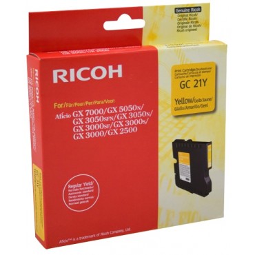 Mực in Ricoh GC21 Yellow Gel Cartridge